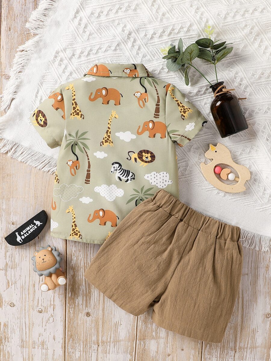 Tiny Trendz β Kids Cotton Shirt & Pant Set
