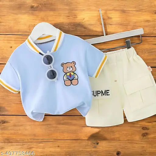 Little Trendsetters Cotton & Denim Set