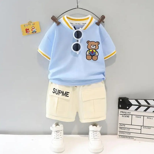 Little Trendsetters Cotton & Denim Set
