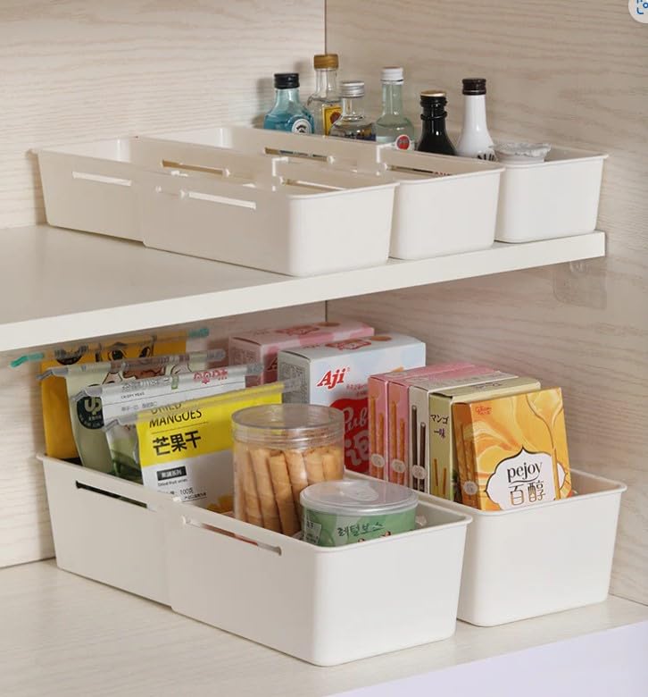 Adjustable Drawer Organizer Removable for Kitchen Office Supplies Study Room (Pack of 3)