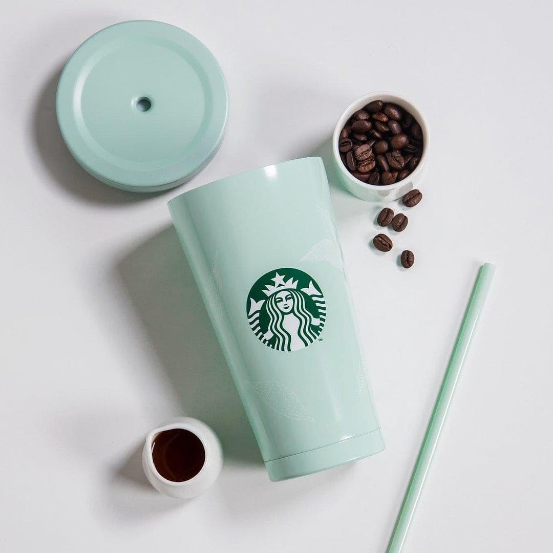 Starbucks Limited Edition Matte Green Stainless Steel Tumbler – 700ML
