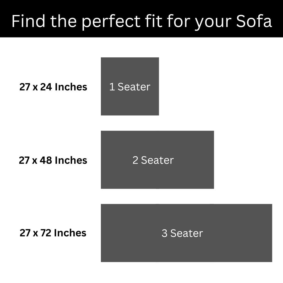 Royal Touch 3D Printed Velvet Sofa Cover – 3 Seater
