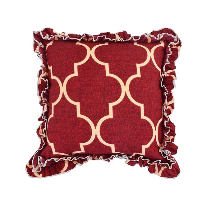 Abstract Design Decorative Frill Diwan Set – 8 Pcs