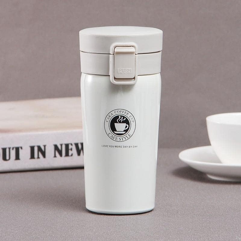 Stainless Steel Vacuum Insulated Thermos Flask Mug (380 ML, 1 Pc)