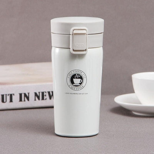 Stainless Steel Vacuum Insulated Thermos Flask Mug (380 ML, 1 Pc)