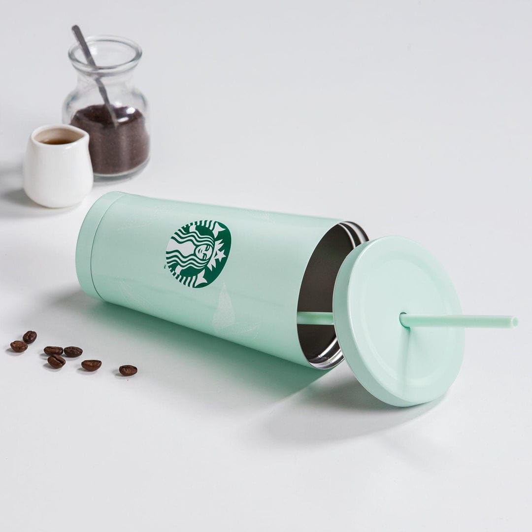 Starbucks Limited Edition Matte Green Stainless Steel Tumbler – 700ML