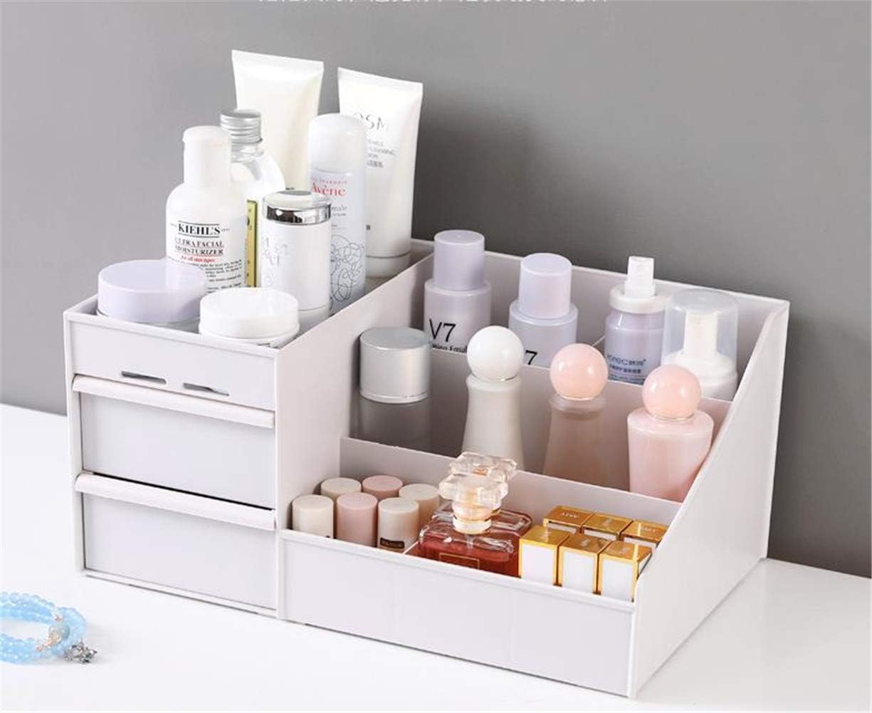 Multi-Slot Design Stylish Makeup Organizer – Countertop Storage
