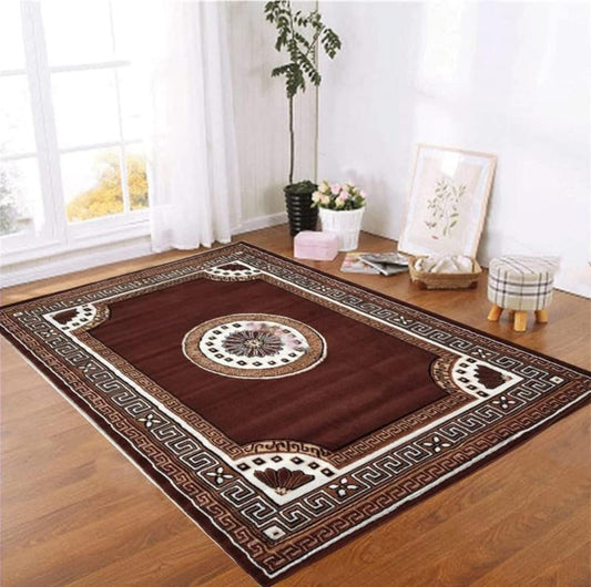 Modern Rectangular Super Soft Acrylic Touch Carpet (5ft x 7ft)