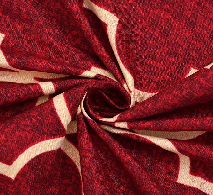 Abstract Design Decorative Frill Diwan Set – 8 Pcs