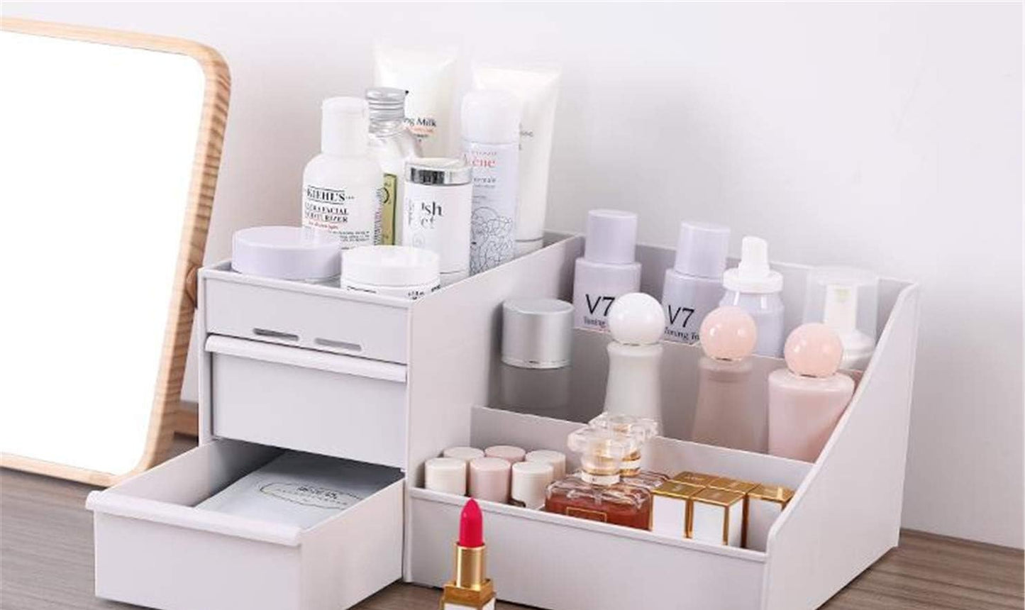 Multi-Slot Design Stylish Makeup Organizer – Countertop Storage