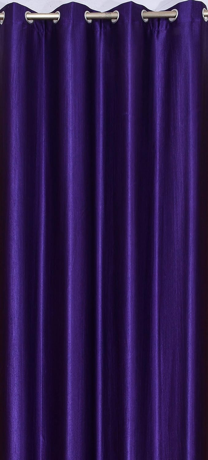 Floral Stylish Polyester Curtains – Set of 3
