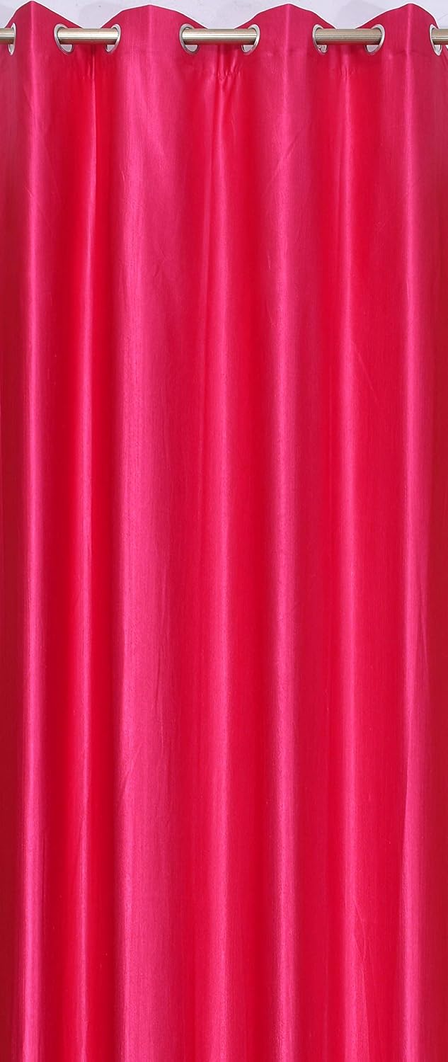 Floral Stylish Polyester Curtains – Set of 3