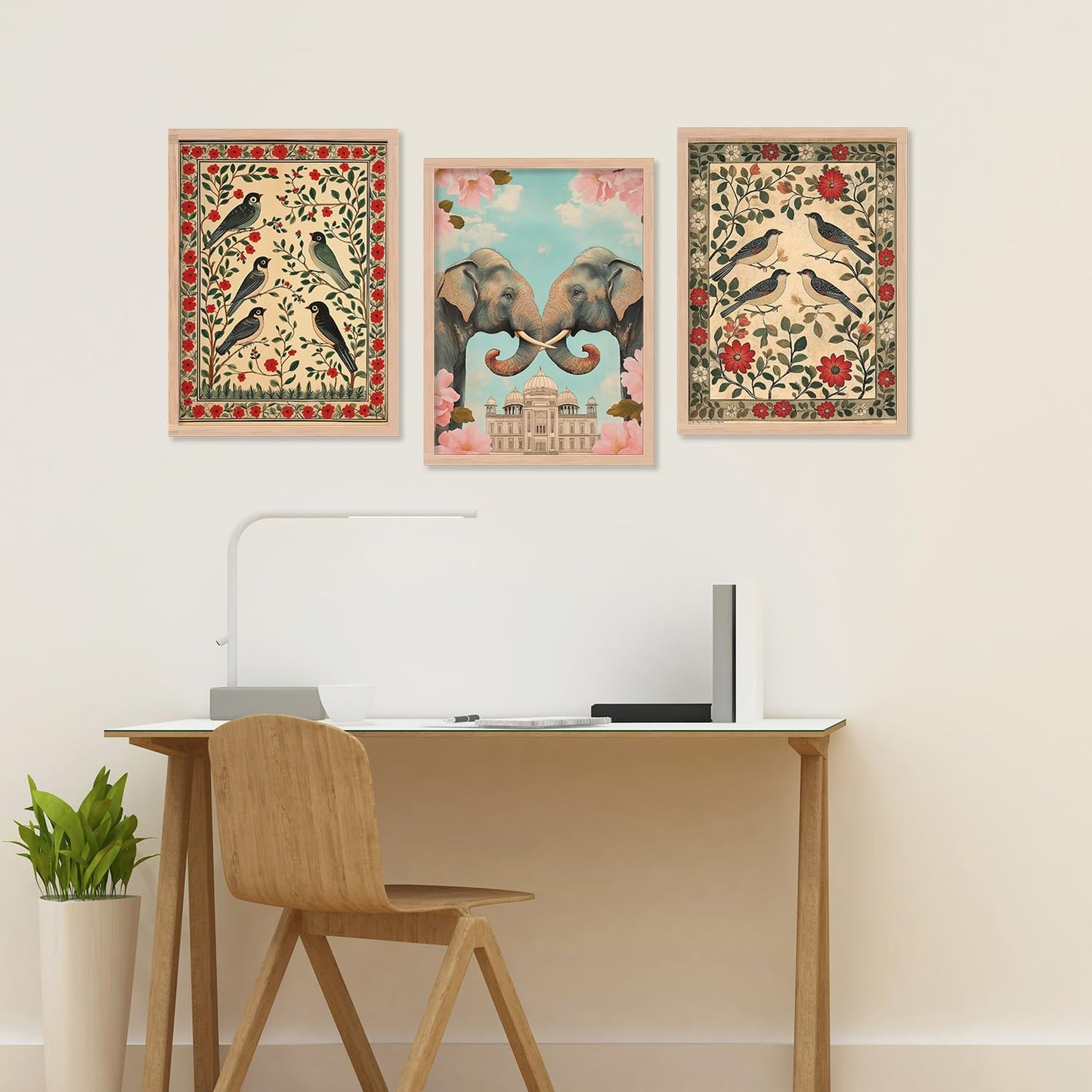 Madhubani Pichwai Wall Painting for Living Room & Bedroom