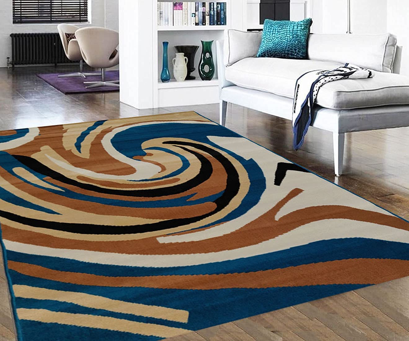 Elegant & Lightweight Living Room Carpet – 5 x 7 Feet