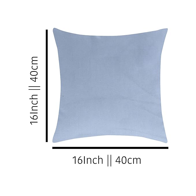 Elephant Motif Cushion Covers – Set of 5 (16x16 Inches)