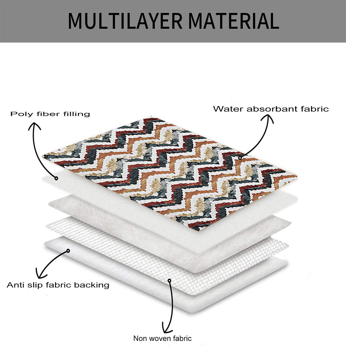 Premium 3D Printed Quilted Velvet Sofa Cover – 3 Seater
