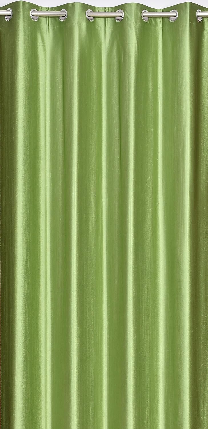 Floral Stylish Polyester Curtains – Set of 3