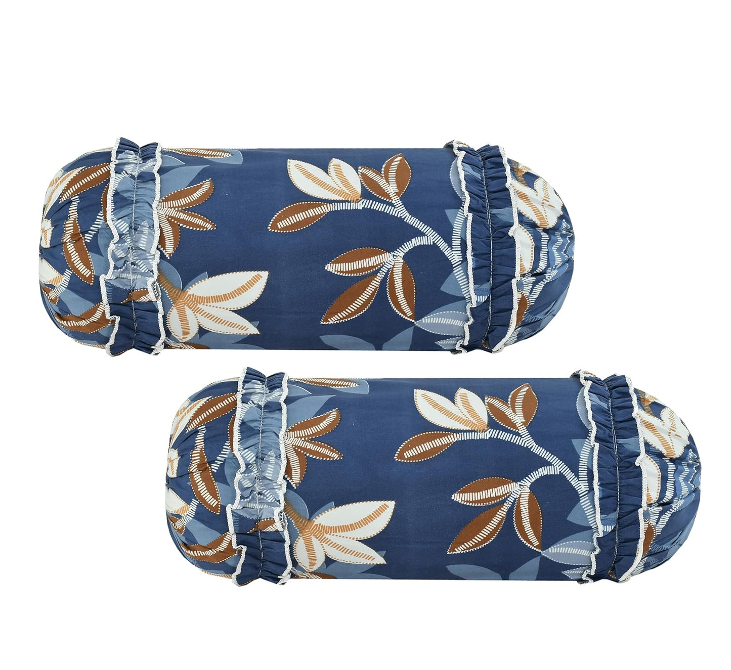 Frillora Premium Cotton Diwan Set -  8-Piece