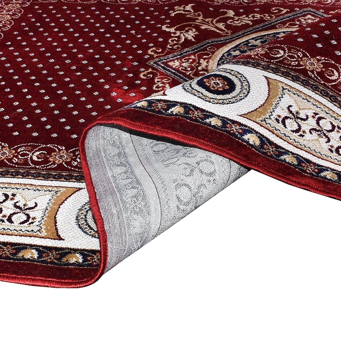 Traditional Multi-Purpose Jhelum Carpet – Maroon (4x6 Feet)