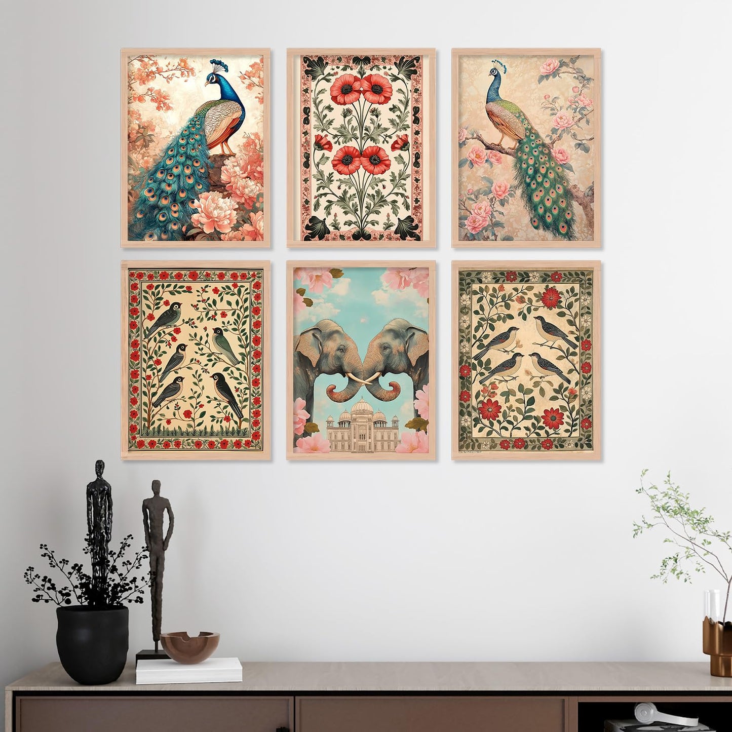 Madhubani Pichwai Wall Painting for Living Room & Bedroom
