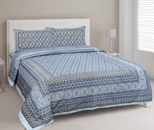 RoyalWeave 300 TC Cotton King Size Bedsheet Set