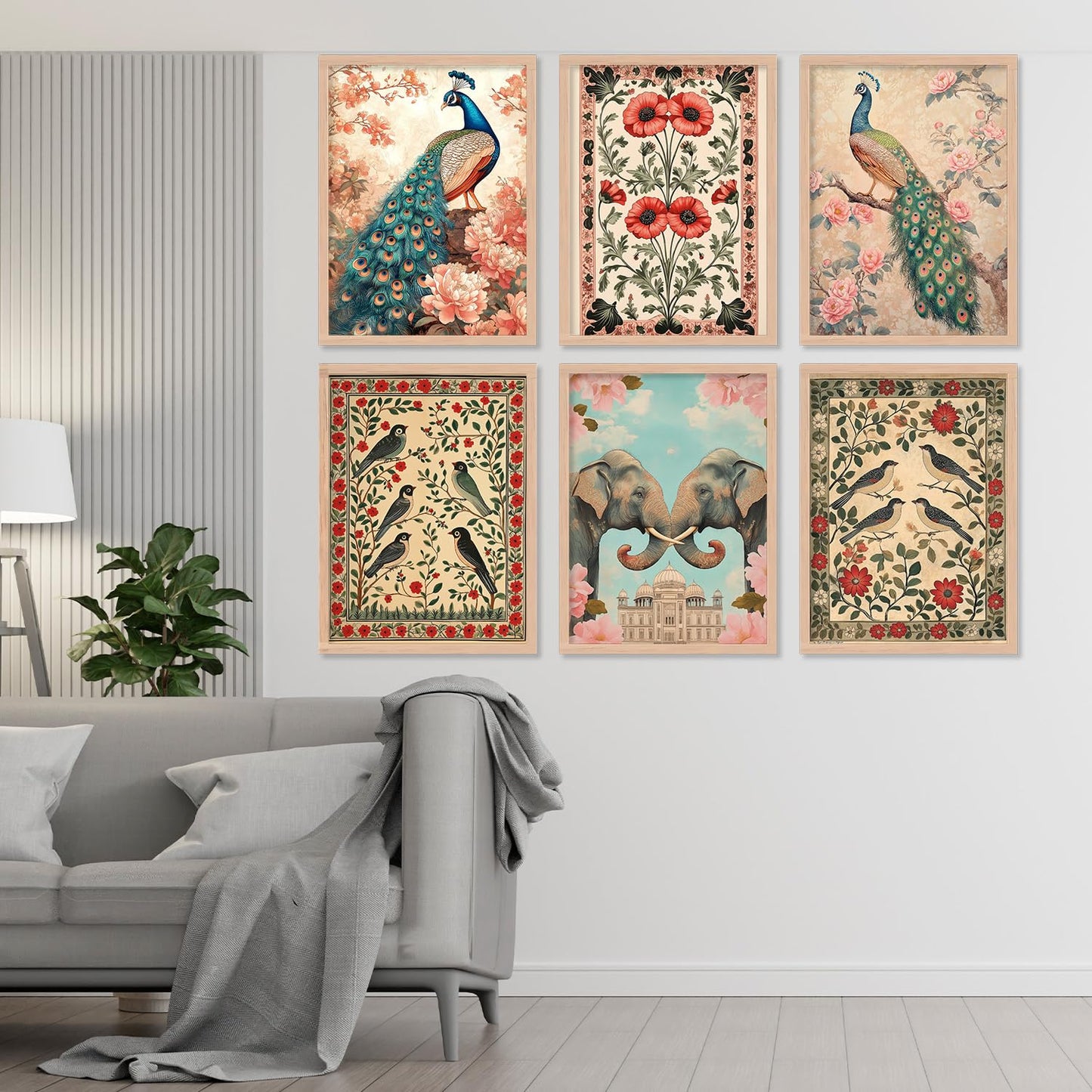Madhubani Pichwai Wall Painting for Living Room & Bedroom