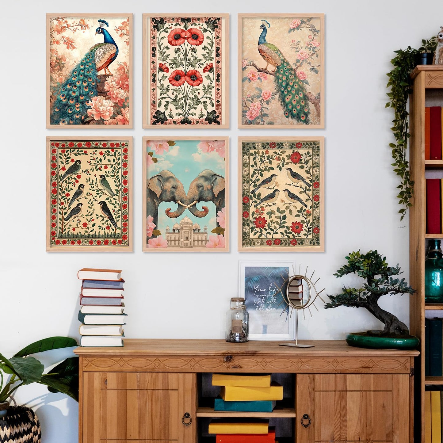 Madhubani Pichwai Wall Painting for Living Room & Bedroom