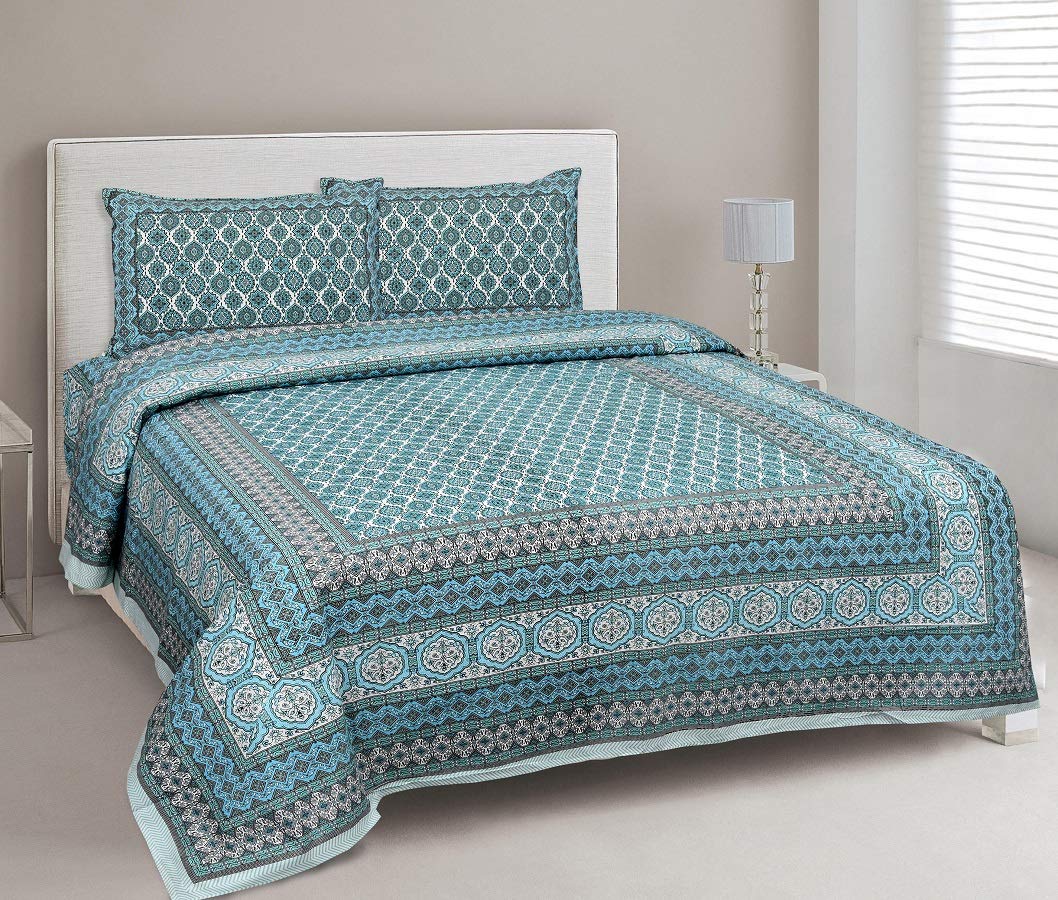 RoyalWeave 300 TC Cotton King Size Bedsheet Set