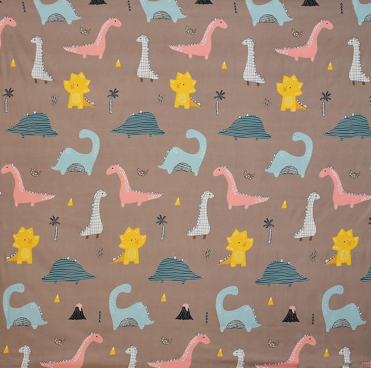 Brown Safari Kids Bedsheet Set – Soft Cotton Feel