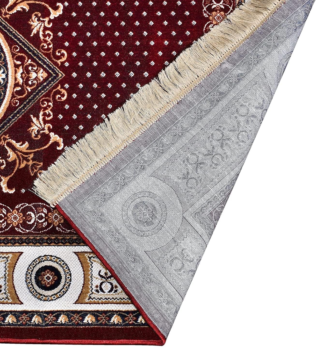 Traditional Multi-Purpose Jhelum Carpet – Maroon (4x6 Feet)