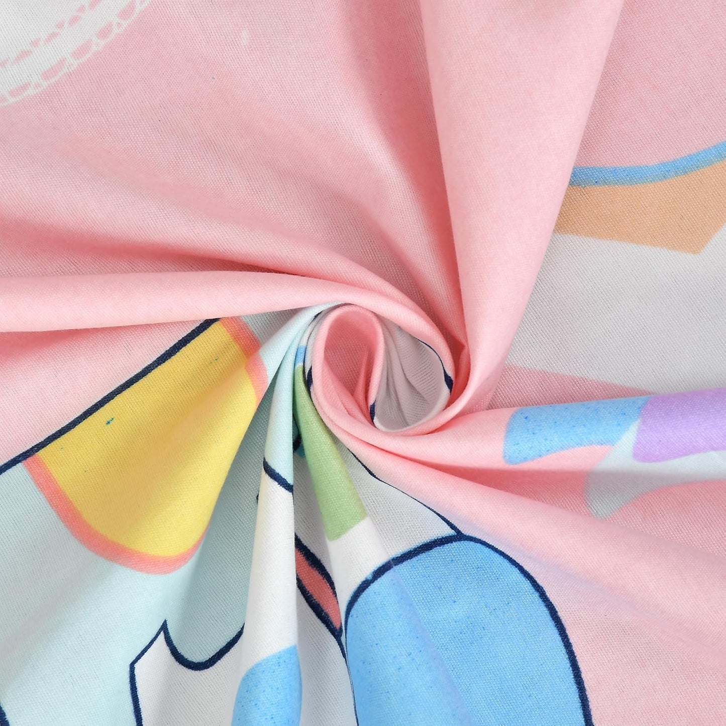 Unicorn Flora Soft Elegance King Size Bedsheet Set