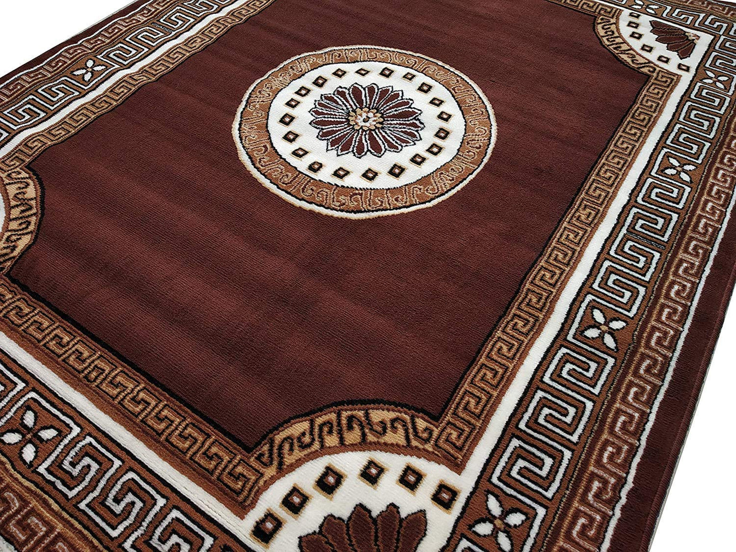 Modern Rectangular Super Soft Acrylic Touch Carpet (5ft x 7ft)