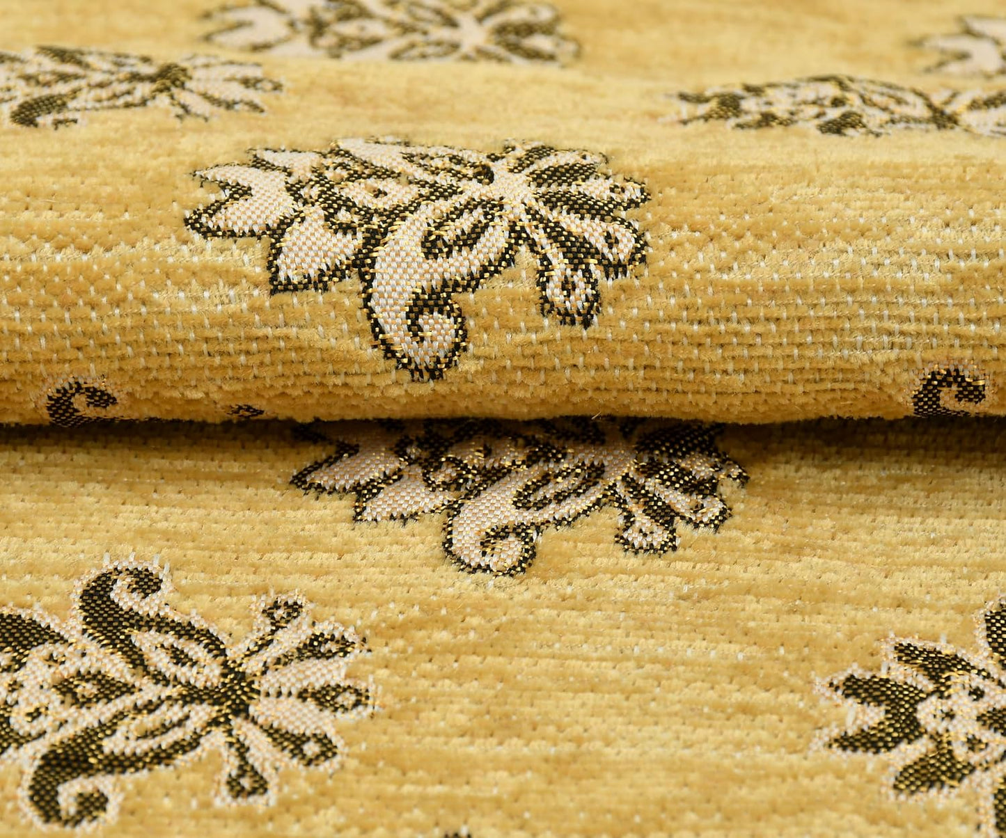 Premium Aqua Chenille Sofa Cover Set – 3 Seater