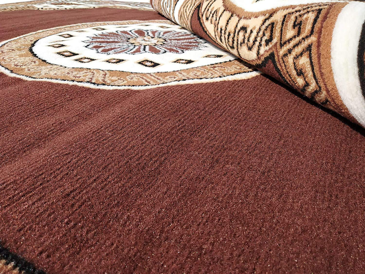 Modern Rectangular Super Soft Acrylic Touch Carpet (5ft x 7ft)