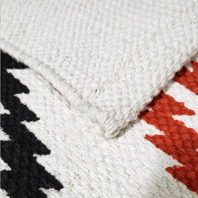 Geo Stride Cotton Runner Rug – 2 x 5 Feet (1 Pc)