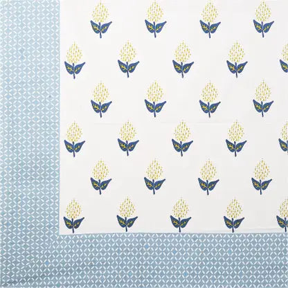 Rangloom Fabrics Cotton King Flat 220 TC Printed Bedsheet
