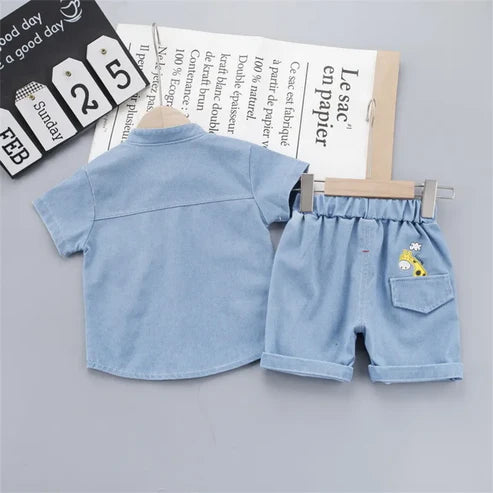 Mini Denim Days – Baby & Kids Summer Set