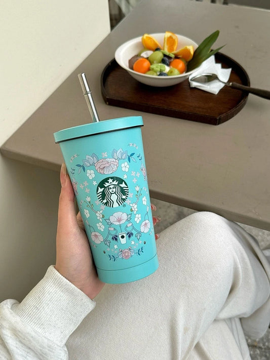 Starbucks Floral Mint Limited Edition Tumbler – 700ML