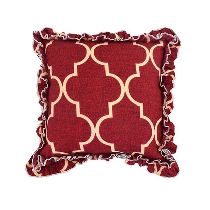 Abstract Design Decorative Frill Diwan Set – 8 Pcs