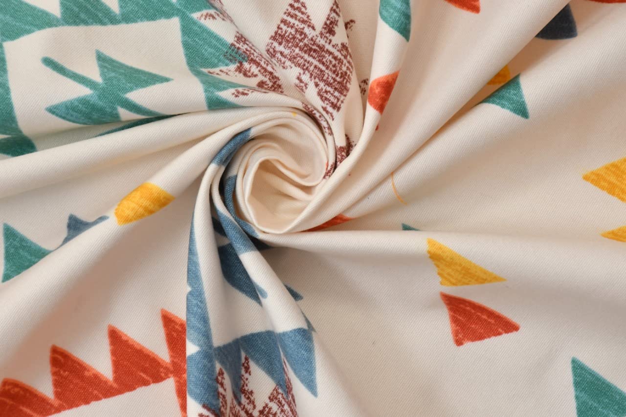 Modern Elegant Geometric Design 8-Piece Diwan Cover Set