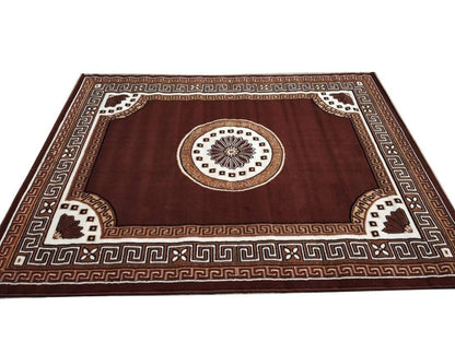 Modern Rectangular Super Soft Acrylic Touch Carpet (5ft x 7ft)