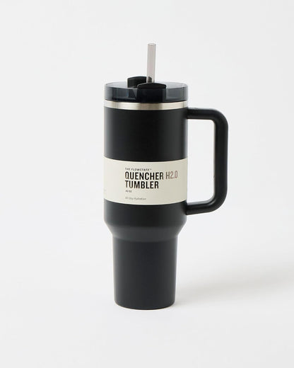 1200ML Stainless Steel Travel Tumbler with Handle & Straw