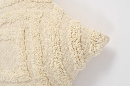 Attractive Soft Hand Tufting Cushion Pillow Cover Case (Set 0f 2)