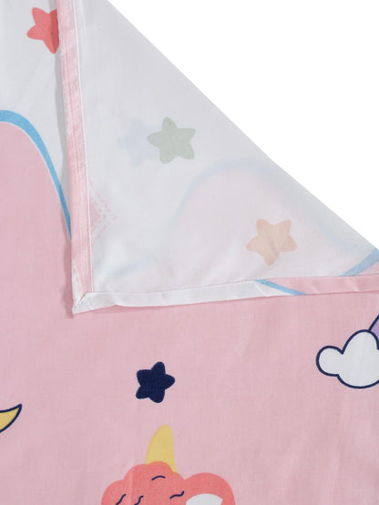 Playful Dreams Kids Bedsheet Set – Glace Cotton (60x90 inches)