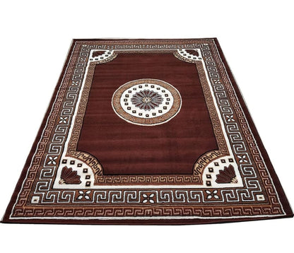 Modern Rectangular Super Soft Acrylic Touch Carpet (5ft x 7ft)