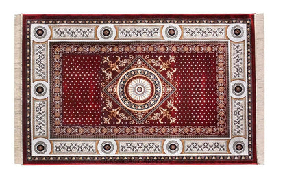 Traditional Multi-Purpose Jhelum Carpet – Maroon (4x6 Feet)