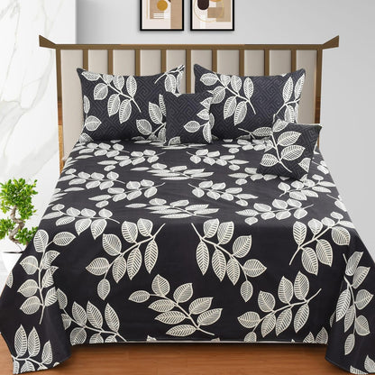 BotaniLuxe 5-Piece Premium King Size Bedsheet Set