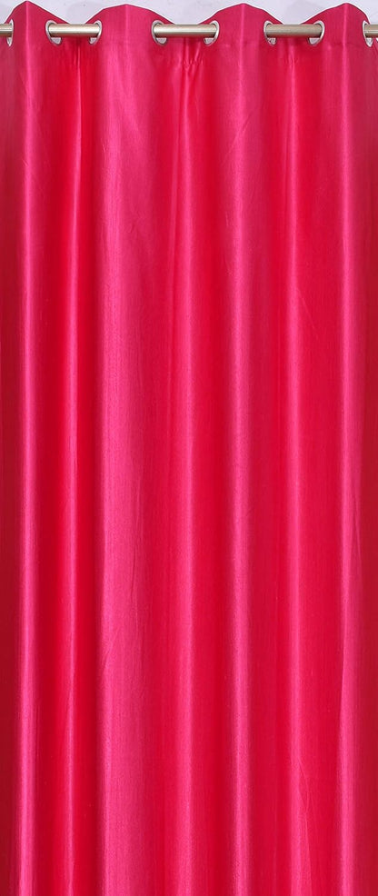 Floral Stylish Polyester Curtains – Set of 3