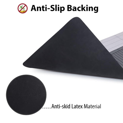 Stylish Anti-Slip Rubber Kitchen Mat – Pack of 2 (Bunnies Grey)