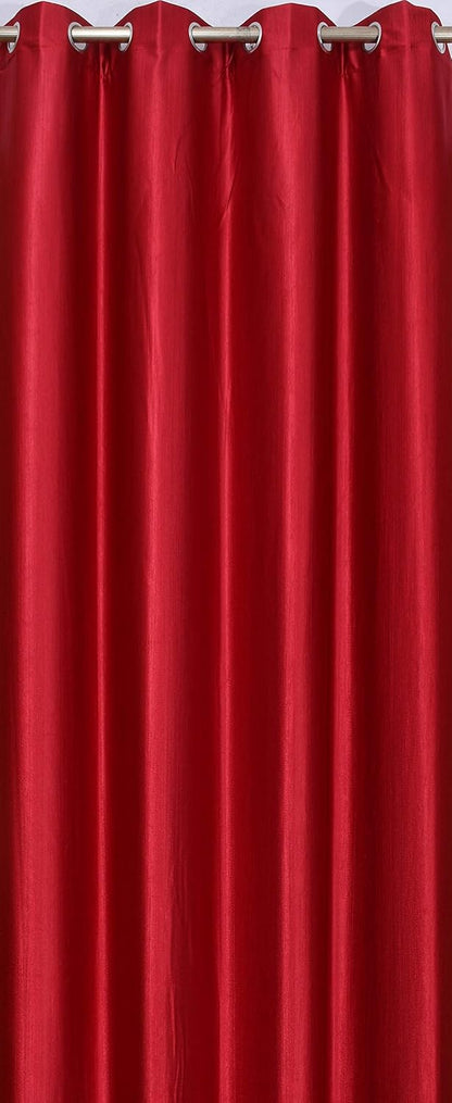 Floral Stylish Polyester Curtains – Set of 3